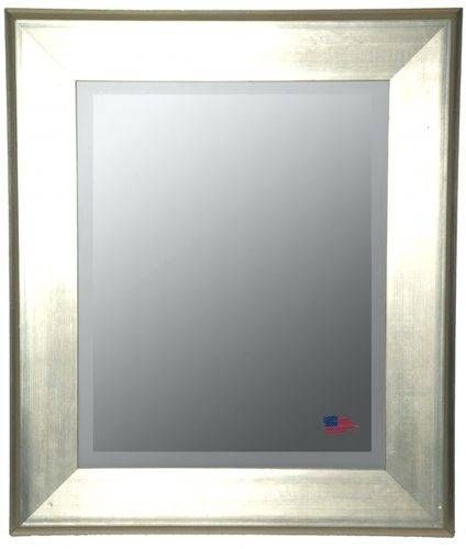Wall Mirrors ~ 24 X 36 Framed Mirror Espresso 24 X 36 Framed Oval With Wall Mirrors 24 X 36 (Photo 15 of 15)