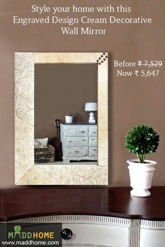 Wall Mirrors ~ A Pretty Wall Mirror For Your Home Url Http Goo Within Pretty Wall Mirrors (View 12 of 15)