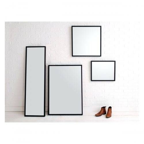 Wall Mirrors ~ Black Framed Wall Mirror Uk Window Pane Wall Mirror In Large Black Framed Wall Mirrors (View 10 of 15)