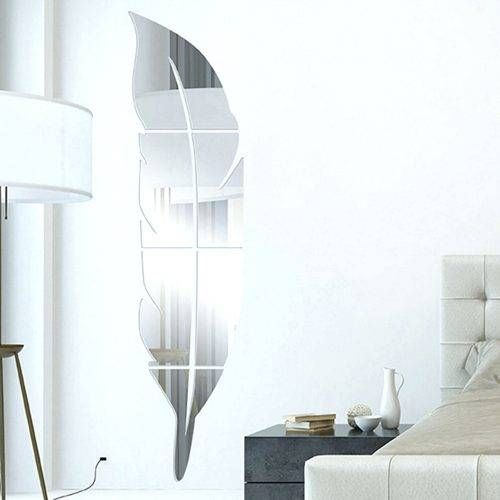 Wall Mirrors ~ Black Large Stick On Wall Mirrors Stick On Wall Pertaining To Stick On Wall Mirrors (Photo 13 of 15)