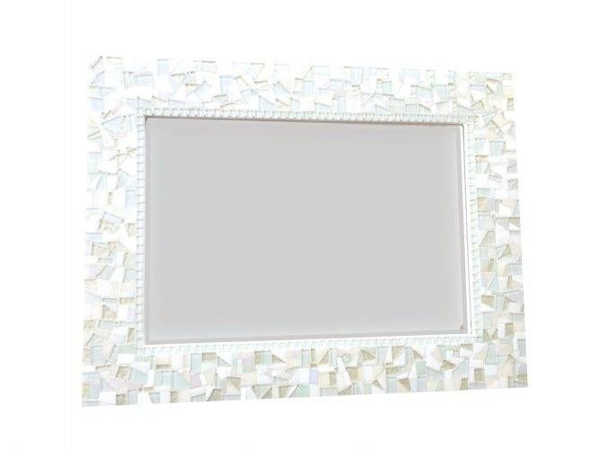 Wall Mirrors ~ Creative Ideas White Wall Mirrors Absolutely Smart Regarding Mosaic Framed Wall Mirrors (Photo 15 of 15)