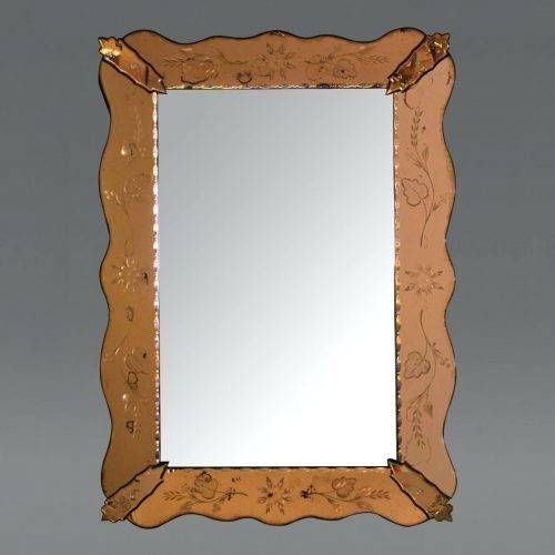 Wall Mirrors: Etched Wall Mirrors Decorative. Etched Wall Mirrors Throughout Etched Wall Mirrors (Photo 5 of 15)