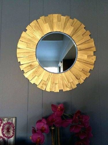 Wall Mirrors ~ Large Gold Framed Mirror Harpsounds Image 9 Of 20 Throughout Talida Wall Mirrors (Photo 12 of 15)