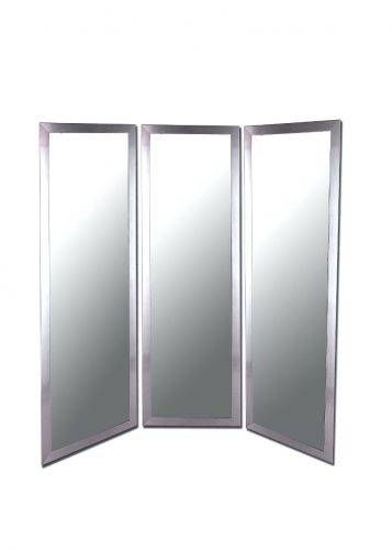 Wall Mirrors ~ Mirrored Dresser Ikea Pbteen Vanity Trifold Mirror Regarding Three Way Wall Mirrors (View 10 of 15)