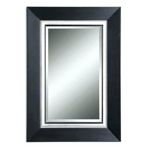 Wall Mirrors ~ Modern Black Wall Mirror Modern Art Deco Black Within Modern Black Wall Mirrors (Photo 3 of 15)