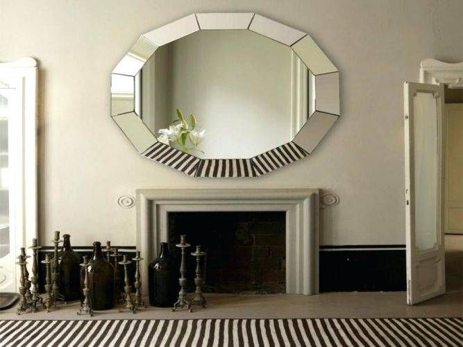 Wall Mirrors ~ Modern Contemporary Wall Mirrors Modern Design Wall Inside Luxury Wall Mirrors (Photo 9 of 15)