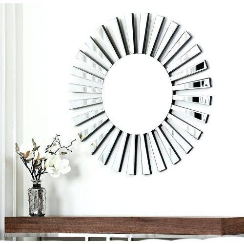 Wall Mirrors ~ Soleil Wall Mirror Abbyson Living Soleil Round Wall With Regard To Soleil Wall Mirrors (View 9 of 15)