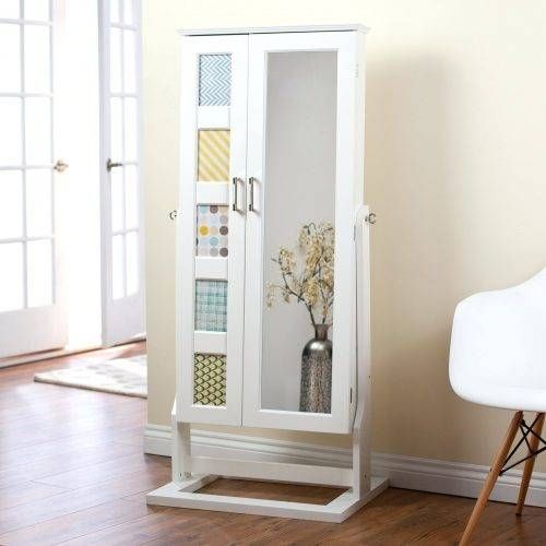 Wall Mirrors ~ Stand Up Mirror Jewelry Box And White Jewelry Intended For Stand Up Wall Mirrors (Photo 10 of 15)