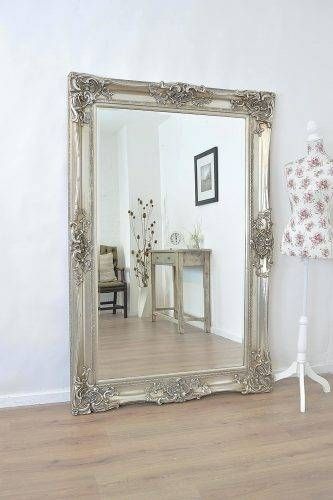 Wall Mirrors ~ Traditional Framed Wall Mirrors Classic Wall Mirror For Large Black Framed Wall Mirrors (View 6 of 15)