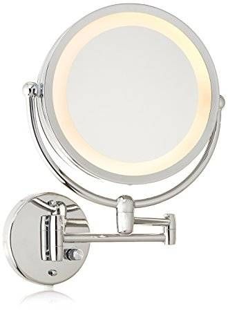 Wall Mounted Cosmetic Mirror With Light – Neuro Tic In Cosmetic Wall Mirrors (Photo 3 of 15)