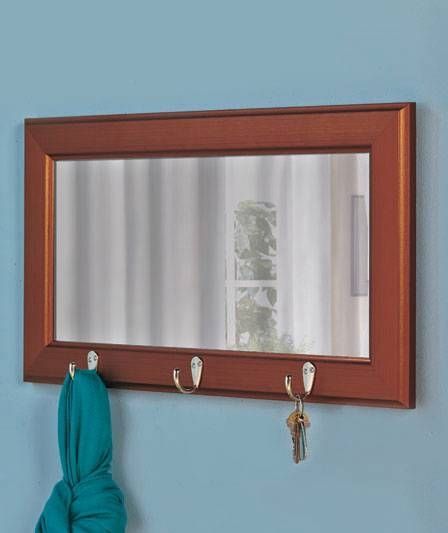 Wondrous Ideas Wall Mirror With Hooks Entryway West Elm – Decoration Pertaining To Wall Mirrors With Hooks (View 8 of 15)