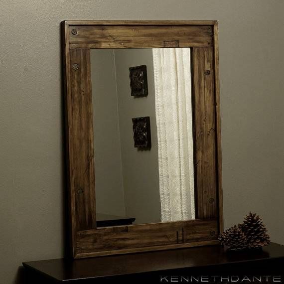 Wood Framed Mirrors: Sleek And Stylish – In Decors Throughout Natural Wood Framed Mirrors (View 10 of 15)