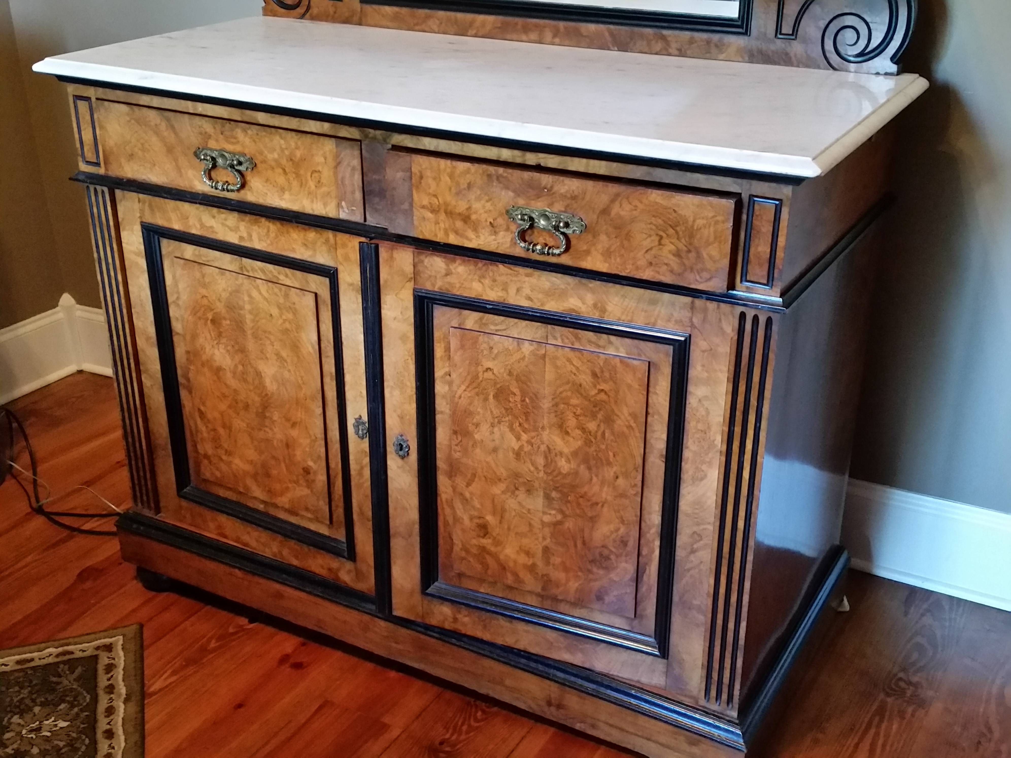 19th Century Buffet Sideboard For Sale | Antiques | Classifieds With Most Up To Date Antique Marble Top Sideboards (Photo 10 of 15)