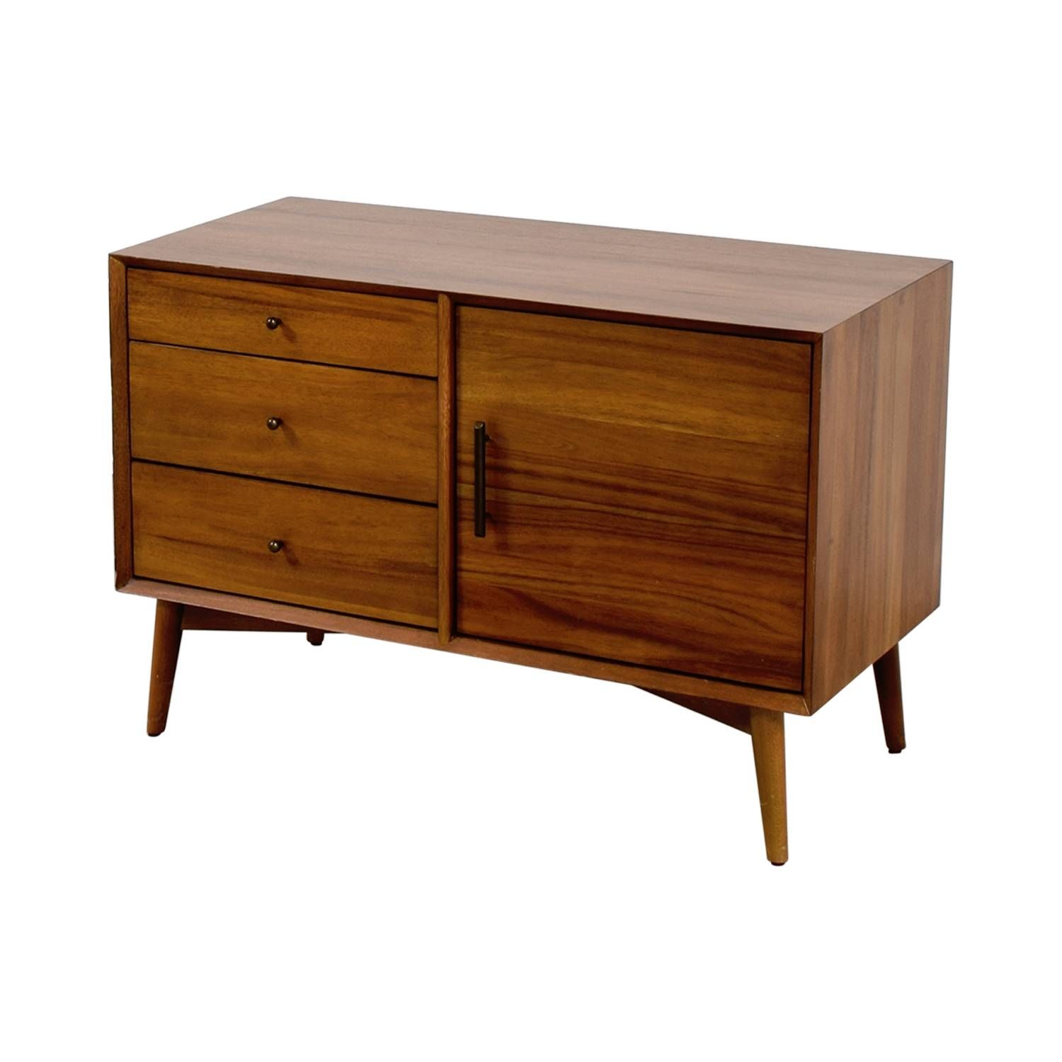 47% Off – West Elm West Elm Mid Century Media Console / Storage With Current West Elm Sideboards (View 10 of 15)