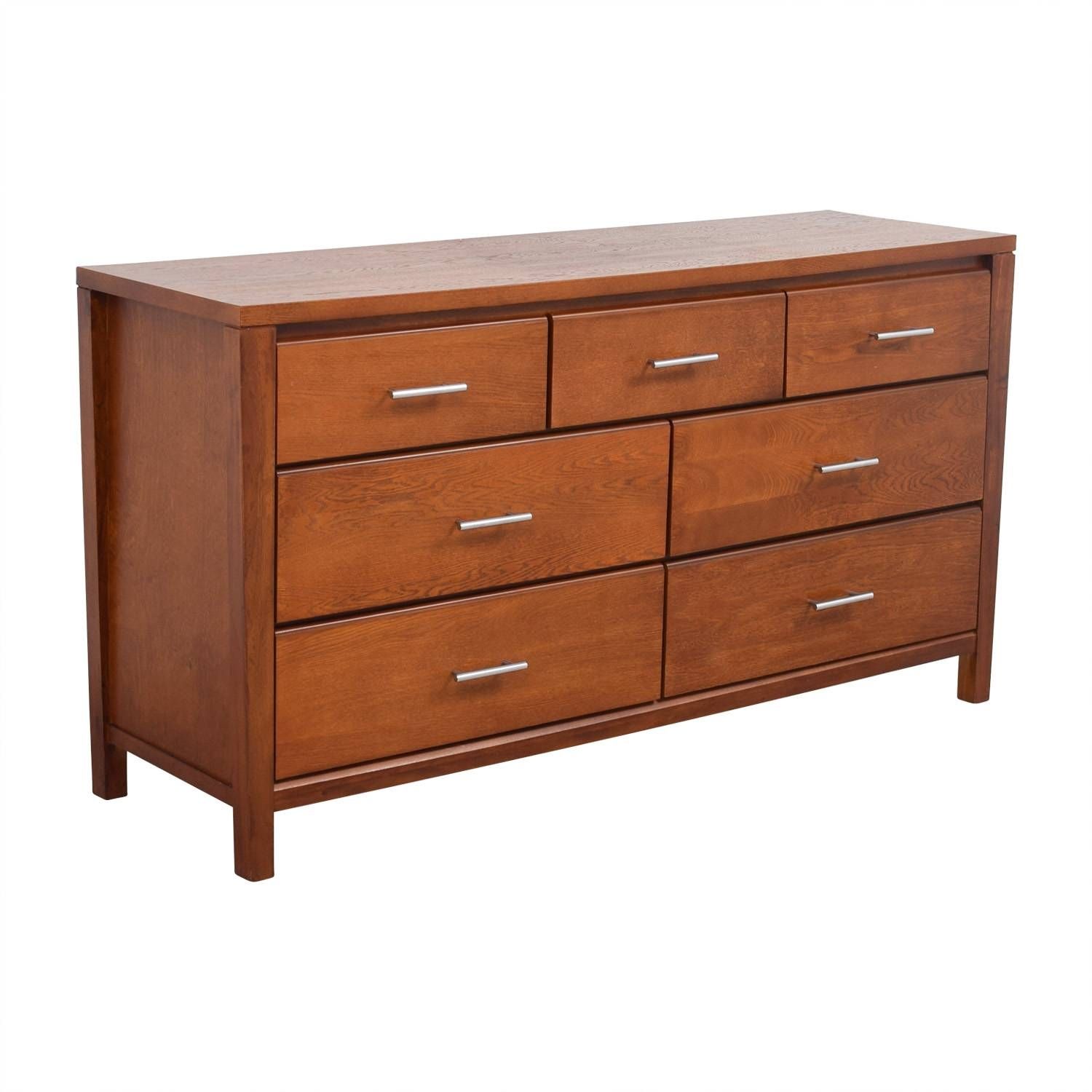 64% Off – Modern Seven Drawer Dresser / Storage Throughout Most Recent Second Hand Dressers And Sideboards (Photo 6 of 15)