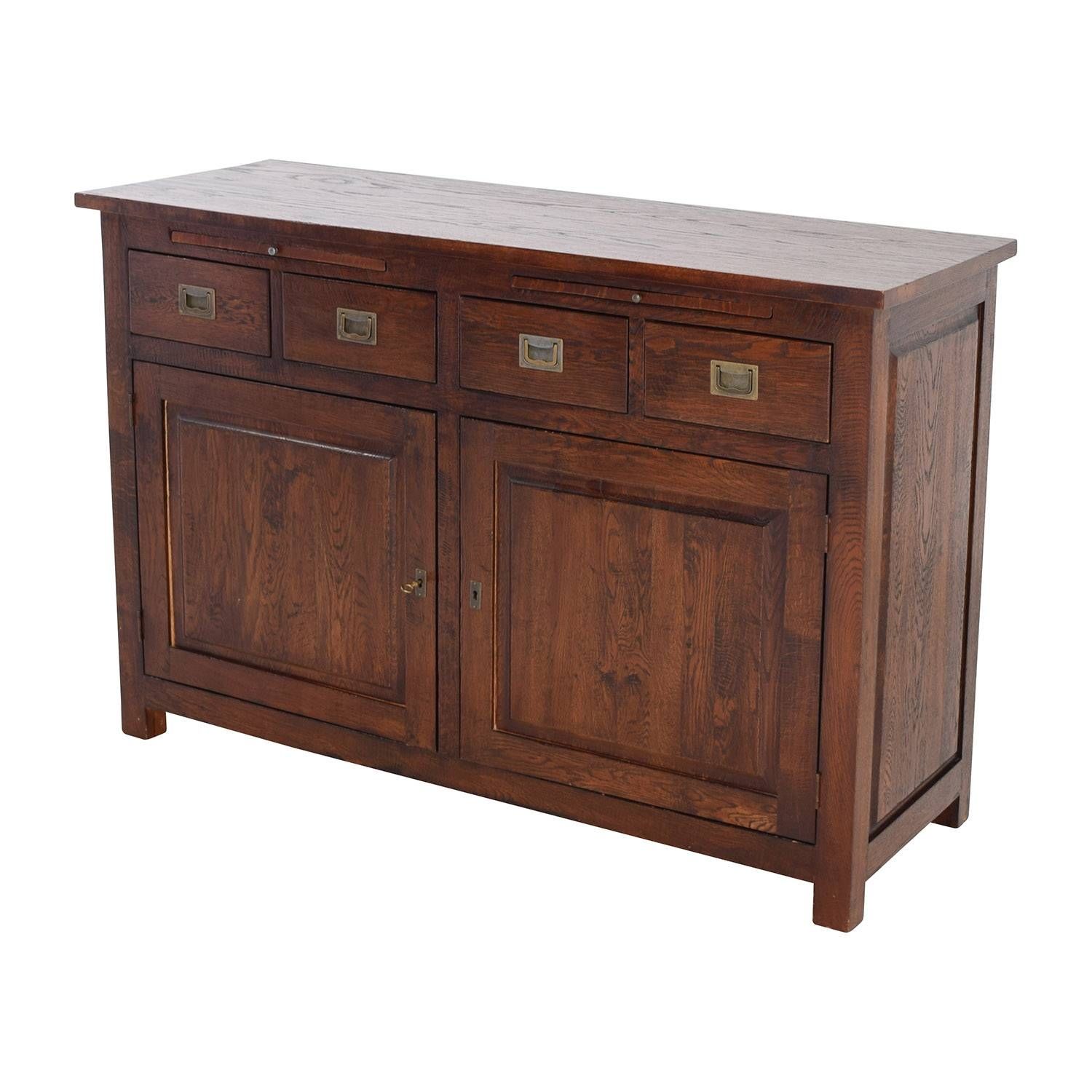 67% Off – Crate And Barrel Crate & Barrel Bordeaux Buffet Throughout Latest Crate And Barrel Sideboards (Photo 5 of 15)