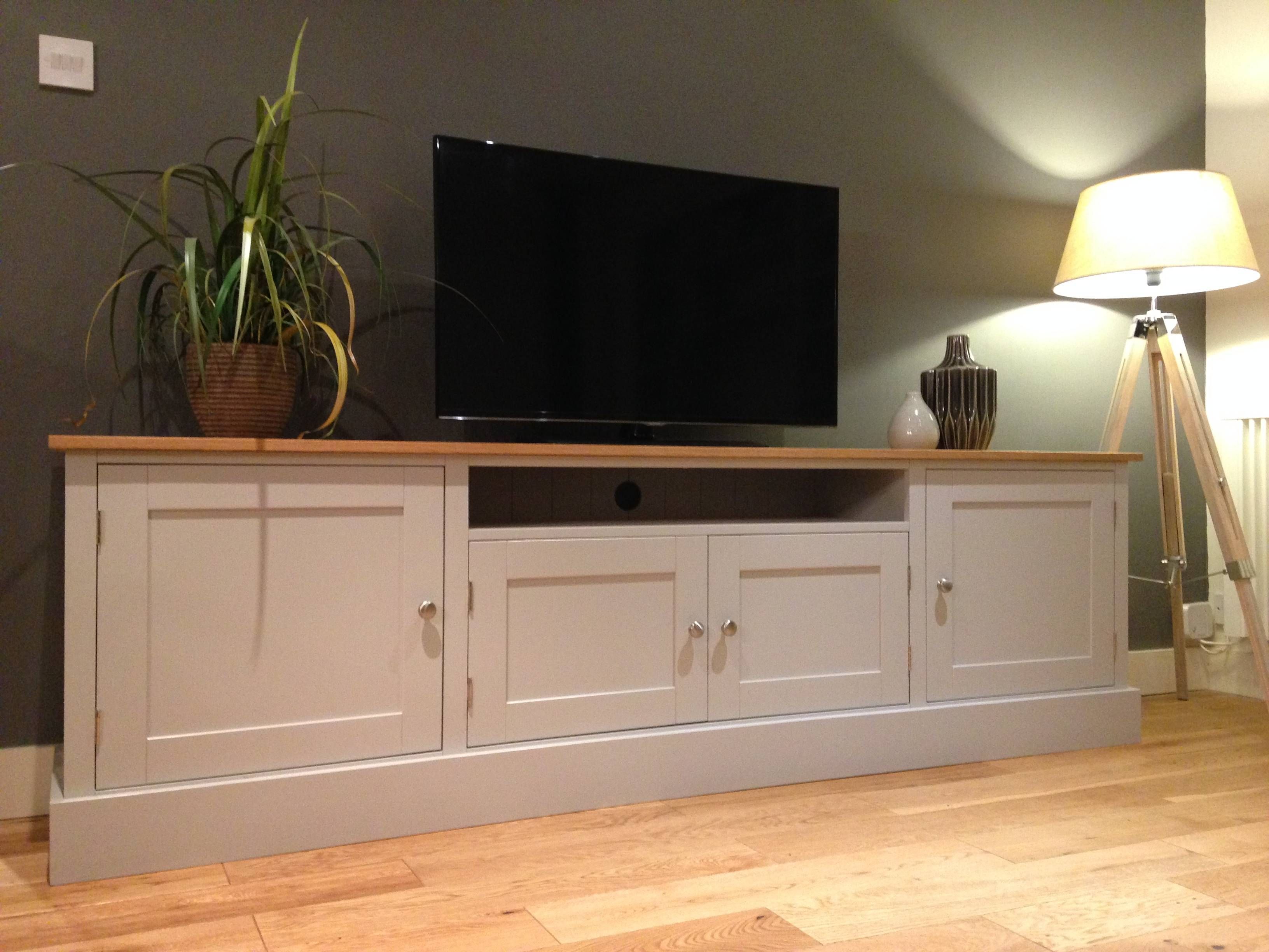 7ft Solid Pine & Oak Tv Unit – Nest At Number 20 In Recent Sideboards And Tv Units (View 3 of 15)
