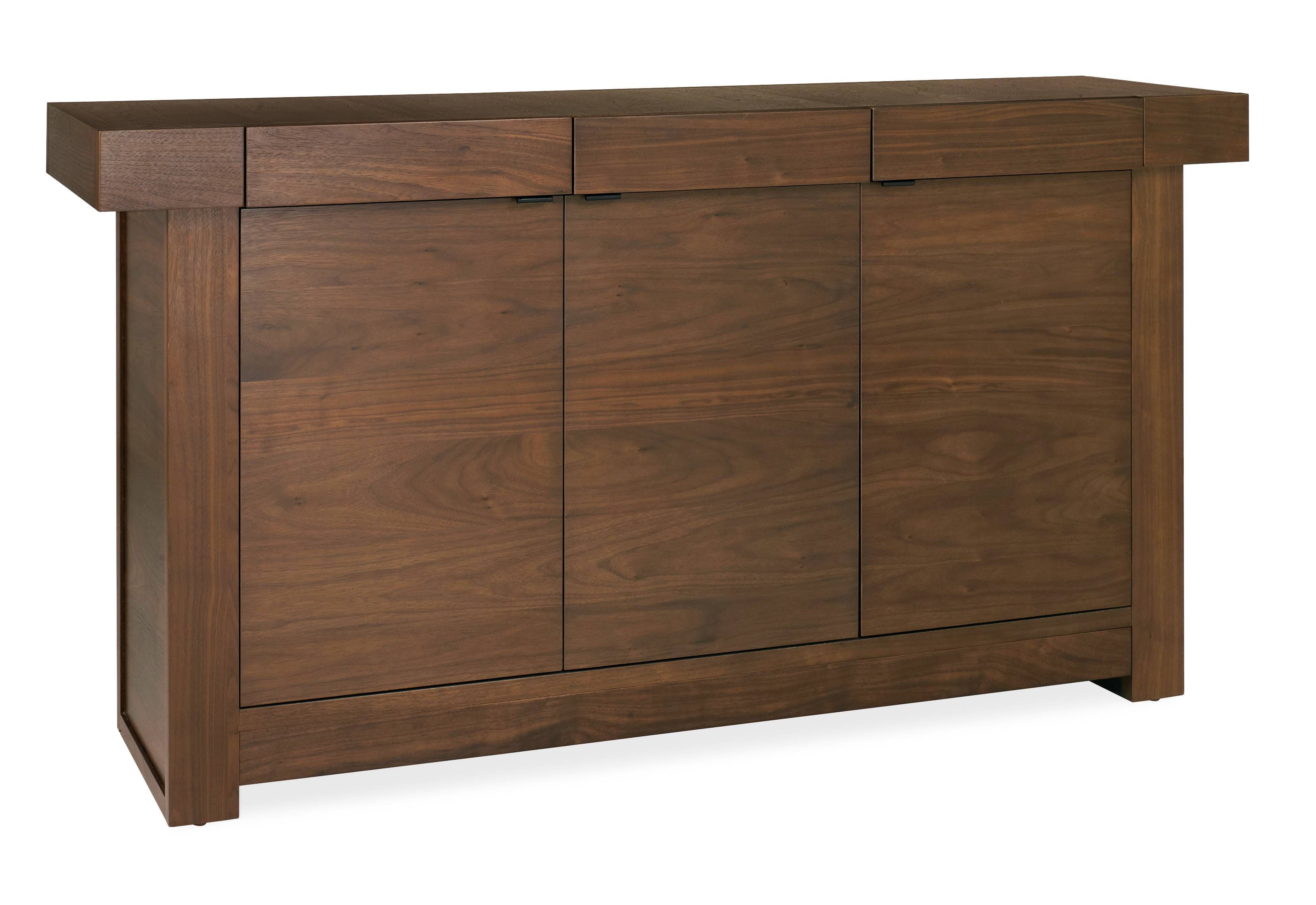 Akita Walnut Wide Sideboard | Oak Furniture Solutions With Most Popular Walnut Sideboards (Photo 13 of 15)