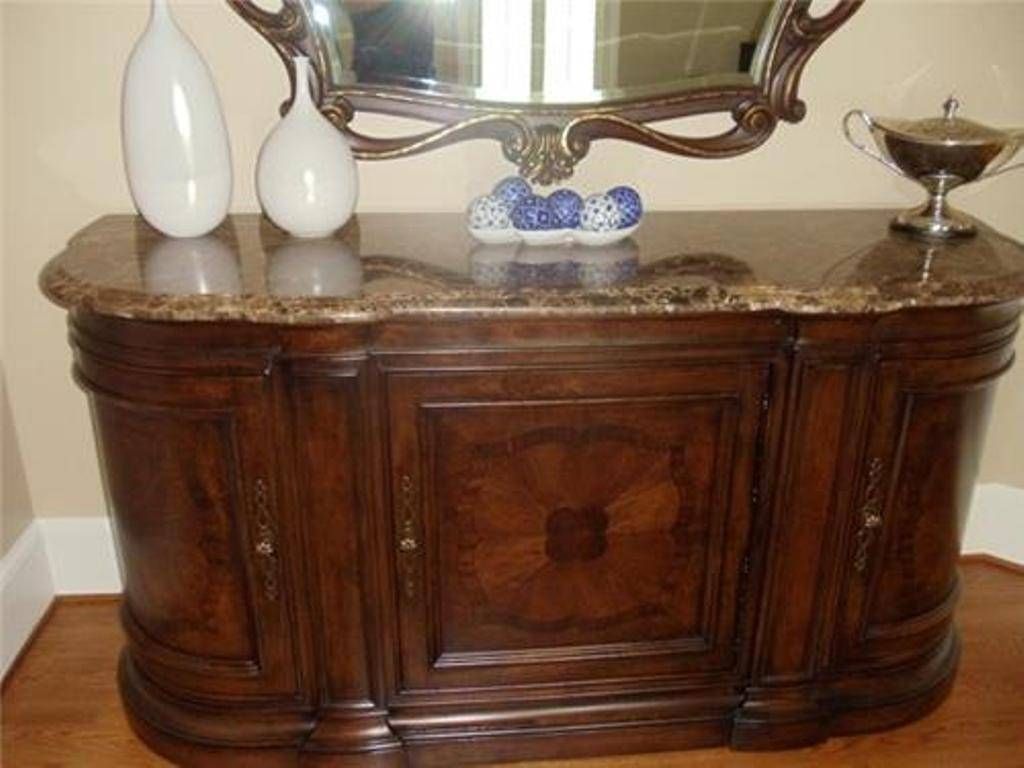 Antique Marble Top Sideboard And Hutch — New Decoration : Antique Intended For Most Recent Sideboards With Marble Tops (Photo 1 of 15)
