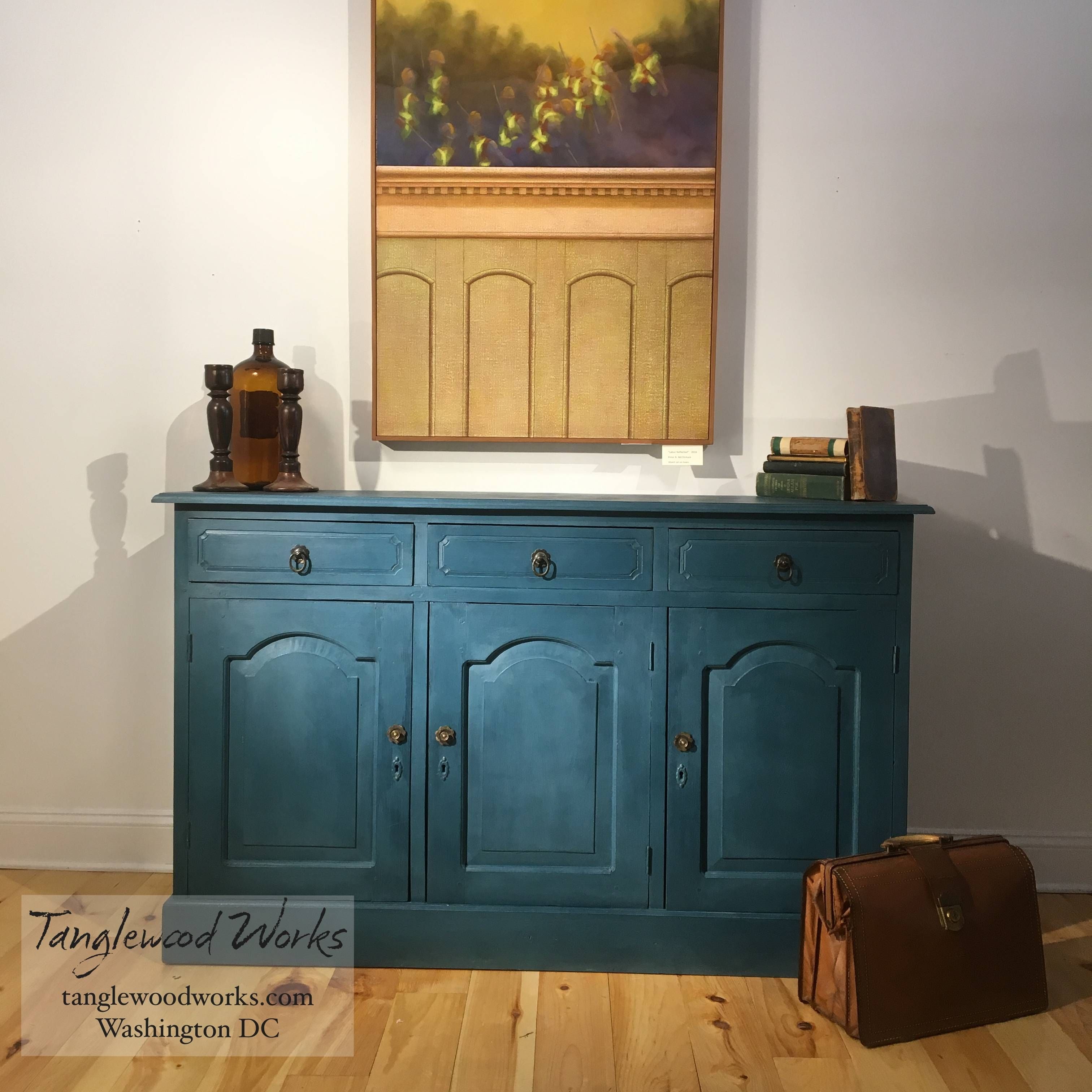 Featured Photo of 15 Best Blue Buffet Sideboards