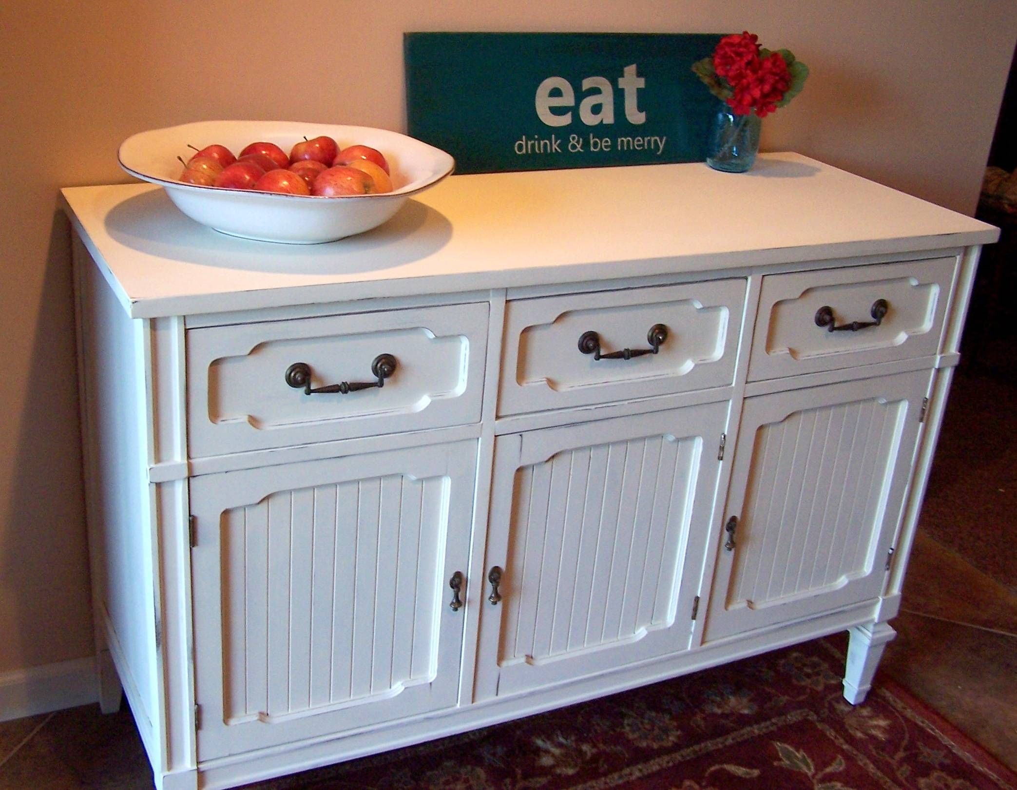 Beautiful White Sideboard Buffet – Bjdgjy Throughout Newest Kitchen Sideboards Buffets (Photo 5 of 15)