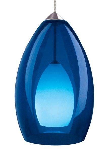 Best 25+ Blue Pendant Light Ideas On Pinterest | Blue Glass Lamp For Current Blue Glass Pendant Lighting (View 12 of 15)