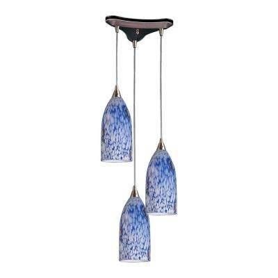 Blue – Pendant Lights – Lighting – The Home Depot For Most Recent Blue Pendant Lights (View 10 of 15)