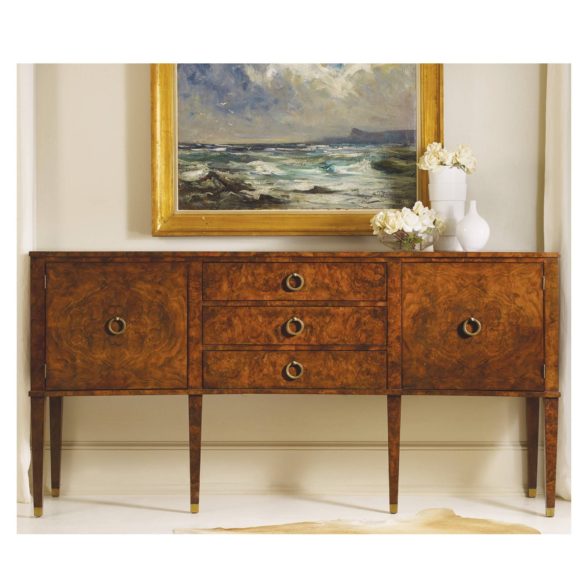 Buffets & Sideboards – Designer – Free Shipping | Brass & Burl Within Most Current Media Sideboards (View 13 of 15)