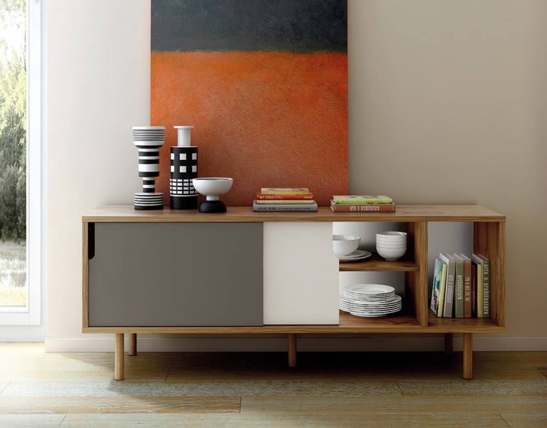 Cabinet : Trendy Mid Century Modern Sideboards Buffets Delightful Regarding Most Recently Released Trendy Sideboards (View 7 of 15)