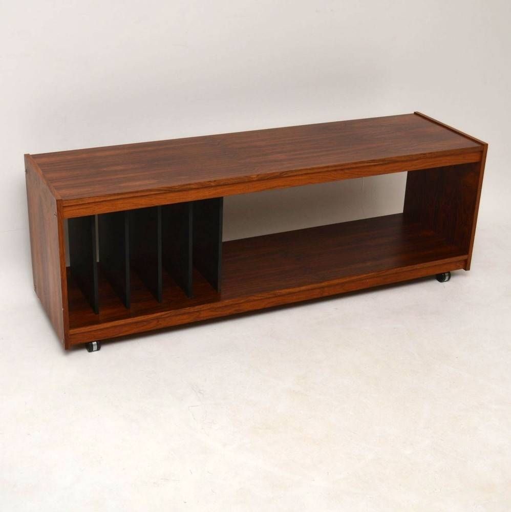 Danish Rosewood Retro Sideboard / Record Cabinet / T.v Stand In Recent Danish Retro Sideboards (Photo 2 of 15)