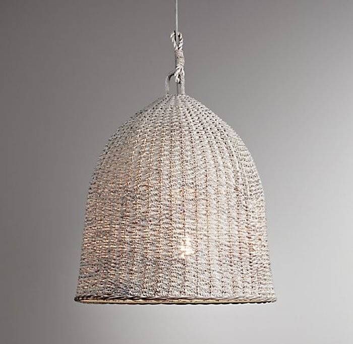 Design Sleuth: 6 Summery Natural Fiber Pendant Lights – Remodelista With Newest Natural Pendant Lights (Photo 3 of 15)