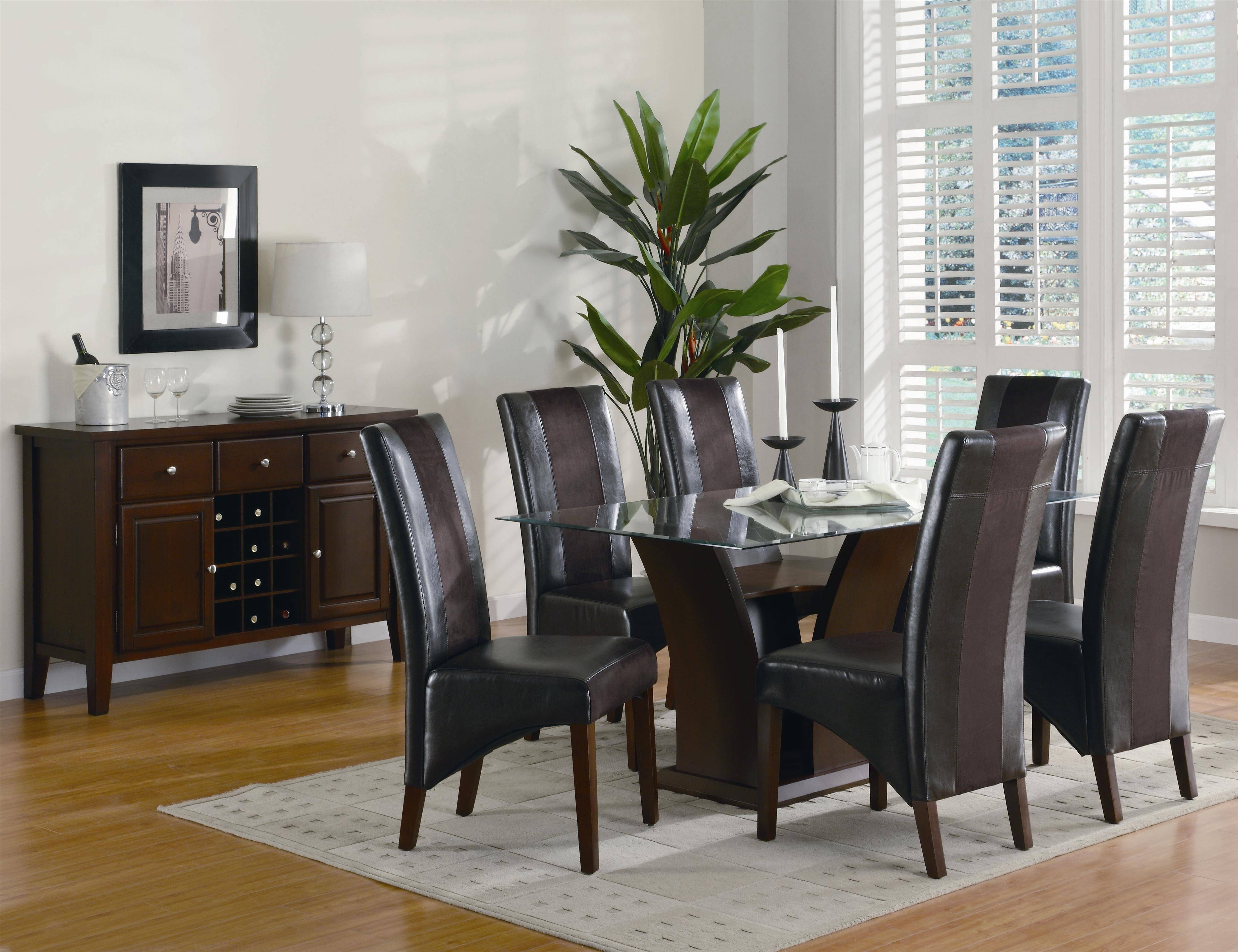 Dining Room Table Chairs And Sideboard – Alliancemv With Regard To 2018 Dining Room Sets With Sideboards (Photo 1 of 15)