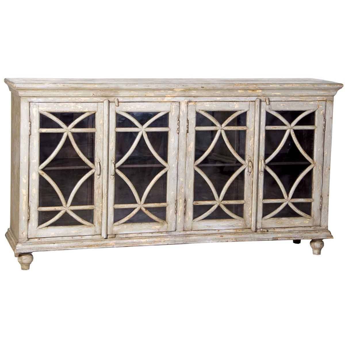 Dovetail Bacca Sideboard 4 Doors | Candelabra, Inc. In Most Popular Dovetail Sideboards (Photo 1 of 15)
