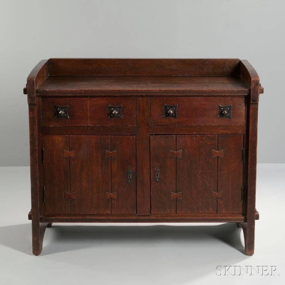 Early Gustav Stickley Sideboard | Sale Number 2969b, Lot Number 64 Within Most Recent Stickley Sideboards (Photo 13 of 15)
