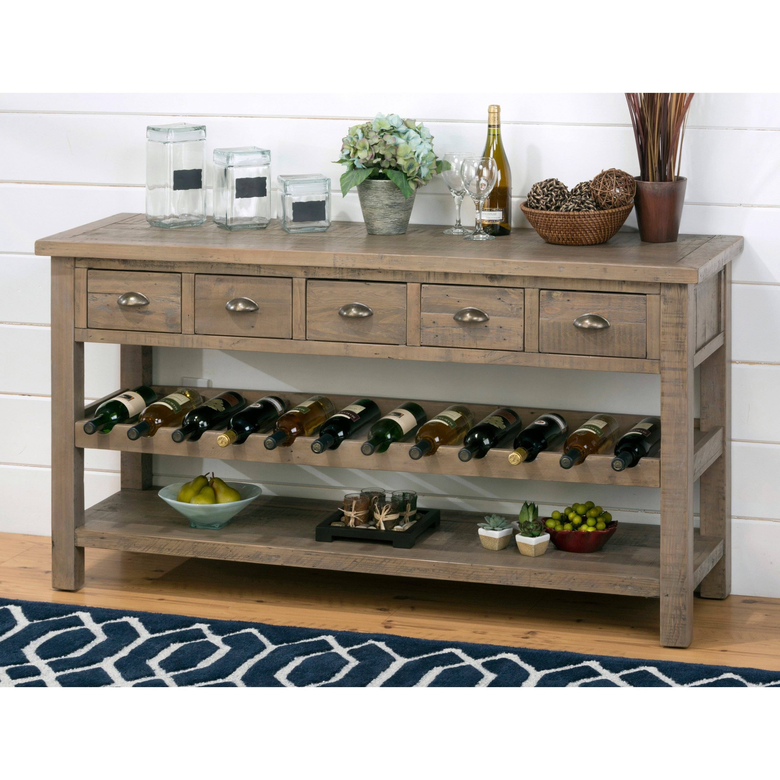 Featured Photo of 15 Best Ideas Sideboards with Wine Rack