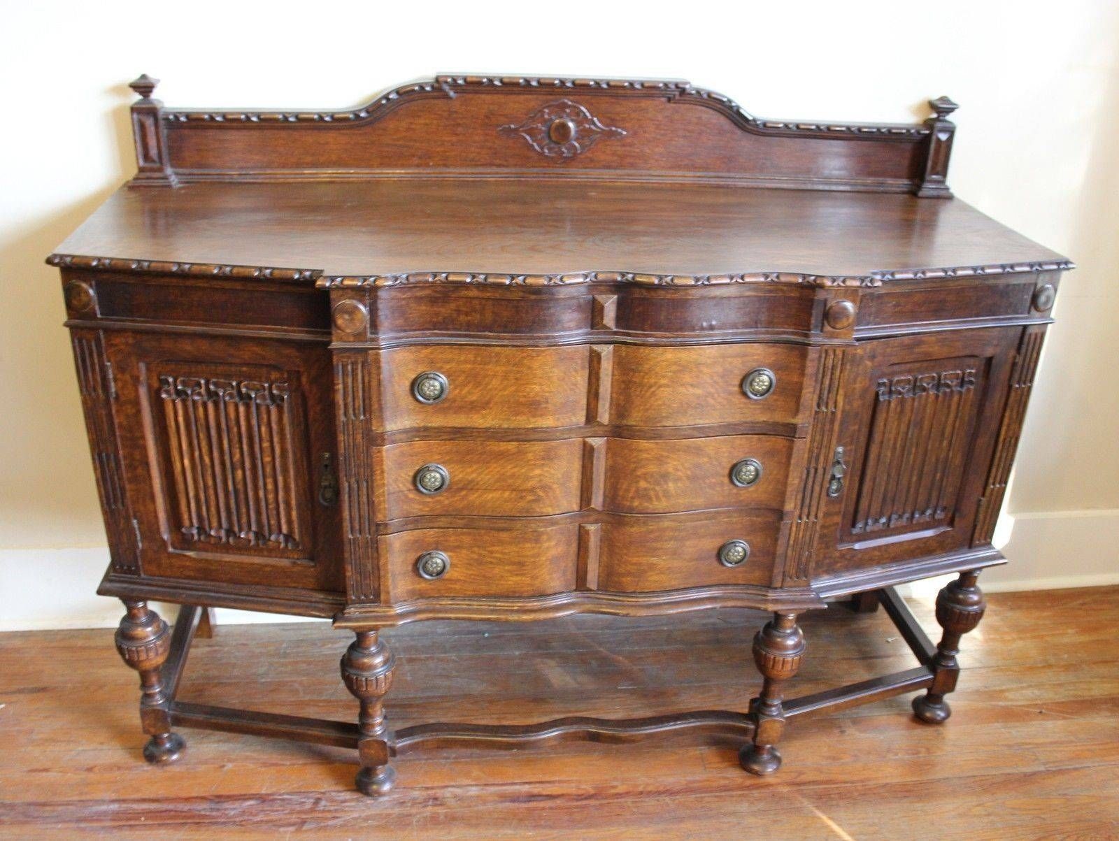 English Antique Jacobean Sideboard / Buffet And 50 Similar Items In 2017 Jacobean Sideboards Buffets (Photo 1 of 15)