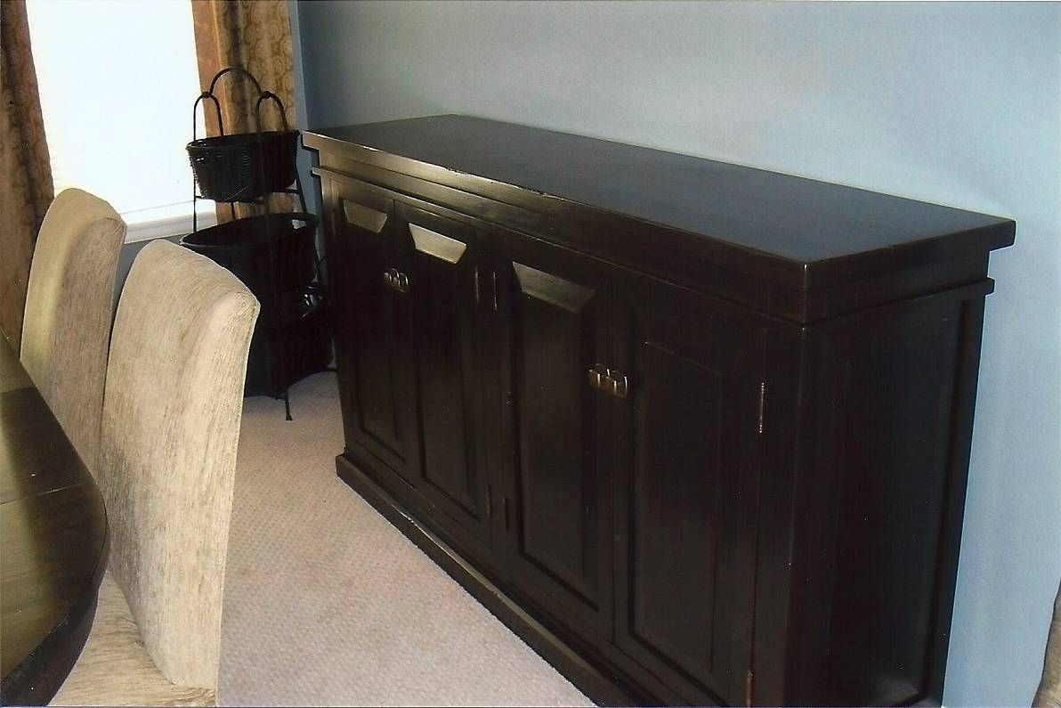 Fabulous Dining Sideboards And Buffets Buffet Espresso Credenza With 2017 Espresso Sideboards (Photo 3 of 15)