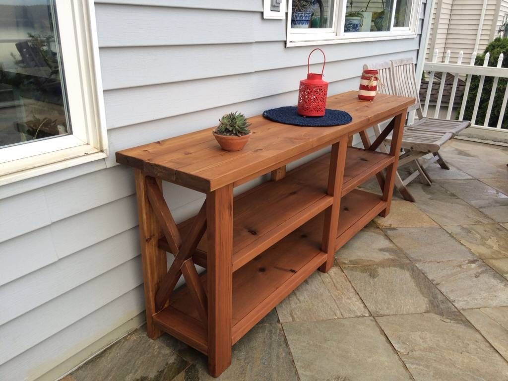 Functionality And Aesthetics Outdoor Sideboard Kitchen | Wood In Current Outdoor Sideboard Tables (View 4 of 15)