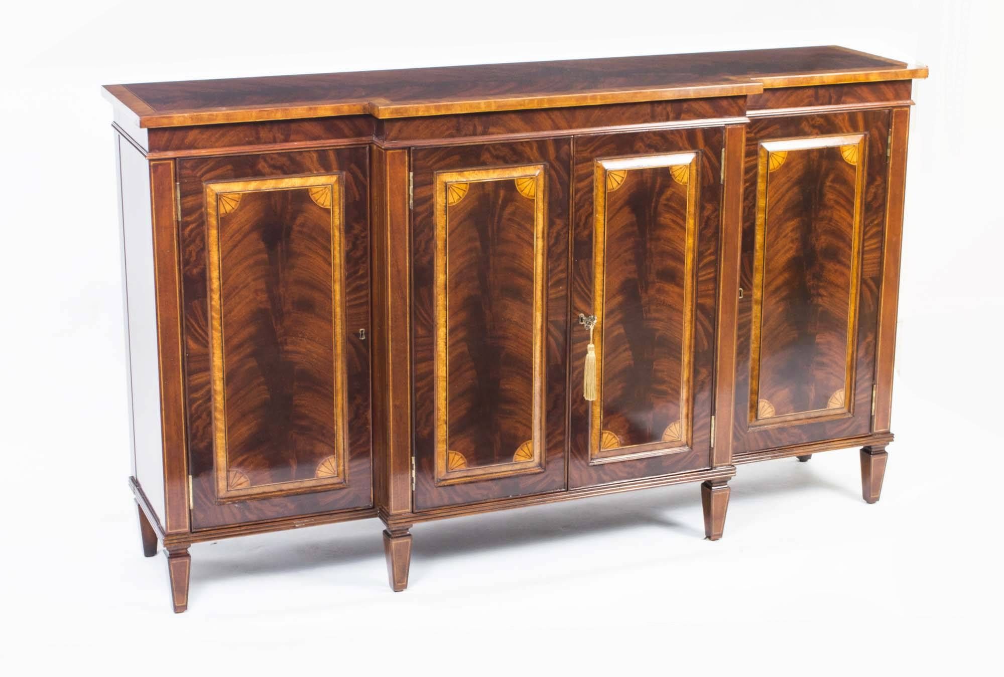 Furniture: Antique Credenza From Mid Century Modernism Design With Most Popular Credenza Sideboards (Photo 8 of 15)