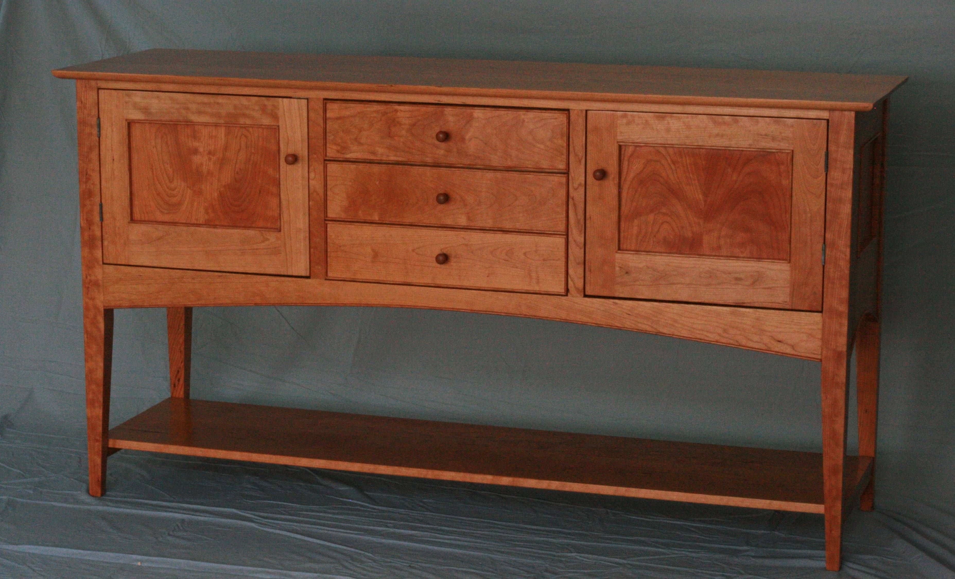 Furniture: Exciting Buffet Sideboard With Simple Amerock For Intended For Most Recent Sideboard Buffet Furniture (View 9 of 15)