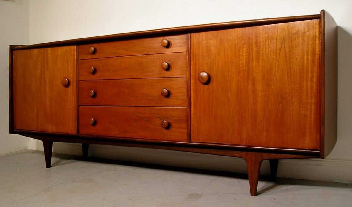 Hayloft Mid Century Younger Sideboard Teak And Afromosia John Herbert Throughout Most Up To Date A Younger Sideboards (View 9 of 15)