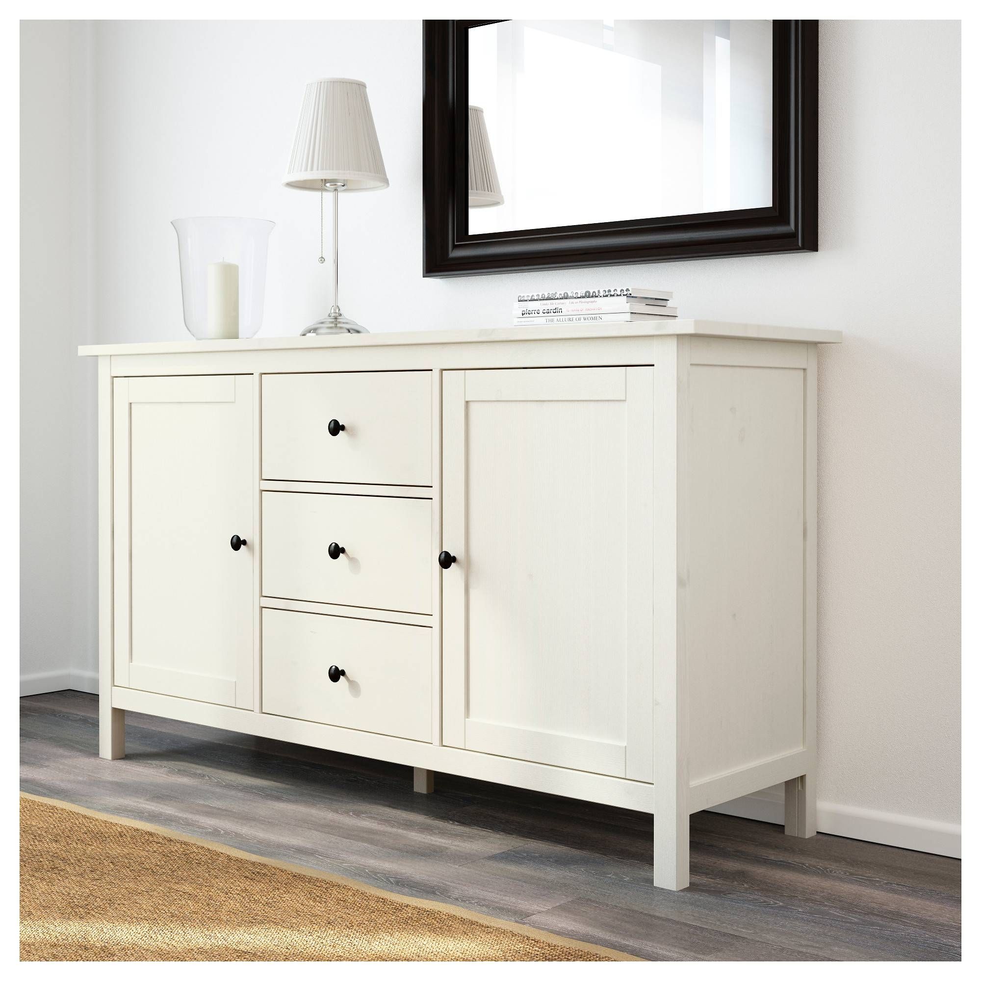 Hemnes Sideboard – White Stain – Ikea For 2018 Storage Sideboards (View 5 of 15)