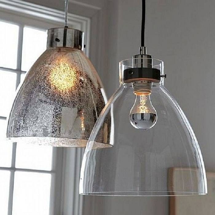 Industrial Glass Pendant Lights With Minimalist Design, Pendant For Recent Industrial Glass Pendant Lights (View 6 of 15)