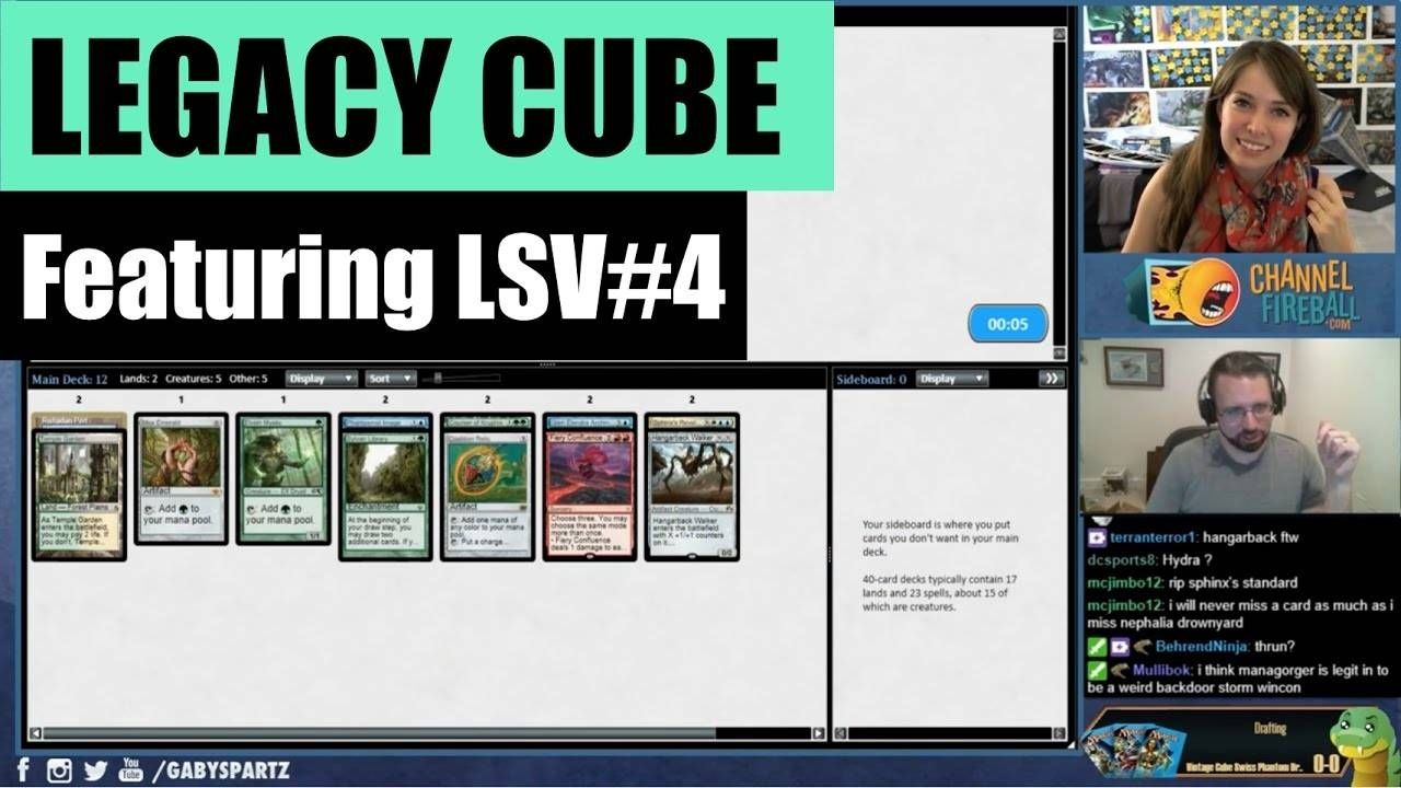 Legacy Cube Draft #4 Ft. Lsv / Magic: The Gathering Mtg – Youtube Inside Current Magic The Gathering Sideboards (Photo 3 of 15)