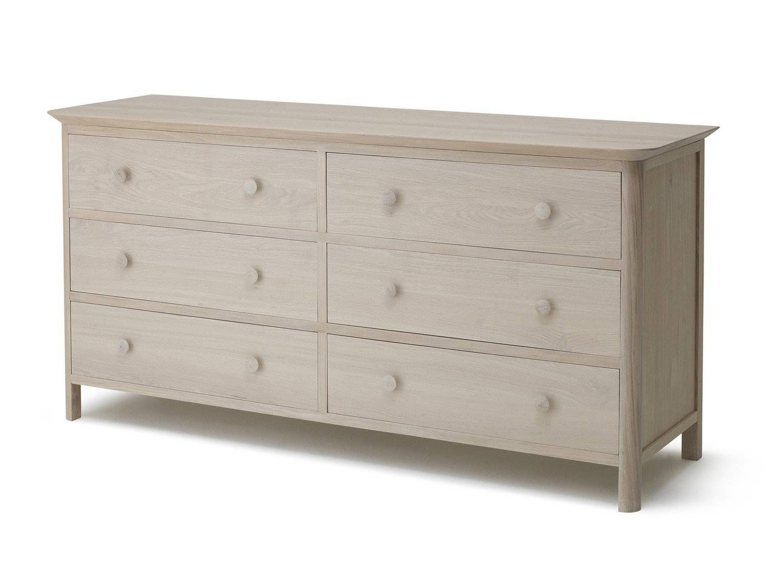 Luna European Oak Wide Chest Of Drawers For Most Recently Released Low Wide Sideboards (View 10 of 15)