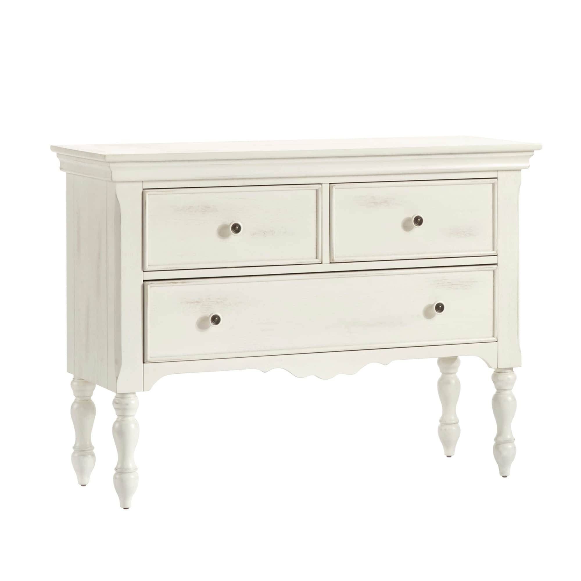 Mckay Country Antique White Buffet Storage Serverinspire Q For Current White Sideboard Tables (View 14 of 15)