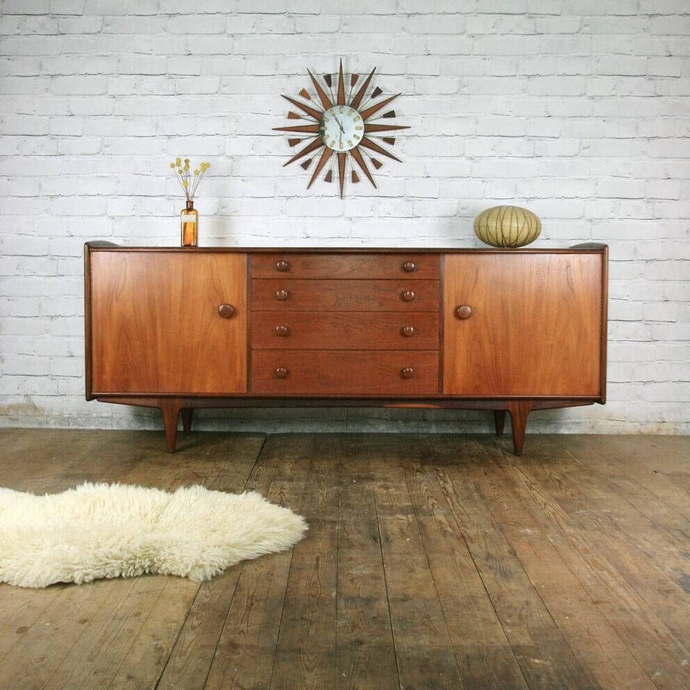 Mid Century Modern Sideboard Furniture : Fascinating Mid Century With Regard To Most Recently Released Mid Century Modern Sideboards (Photo 5 of 15)