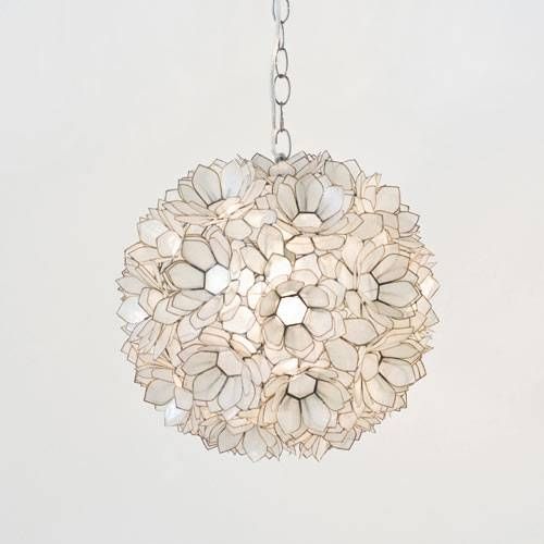 Mila Pendant Lamp In Lotus White And Nursery Necessities In Within Most Up To Date Nursery Pendant Lights (Photo 4 of 15)