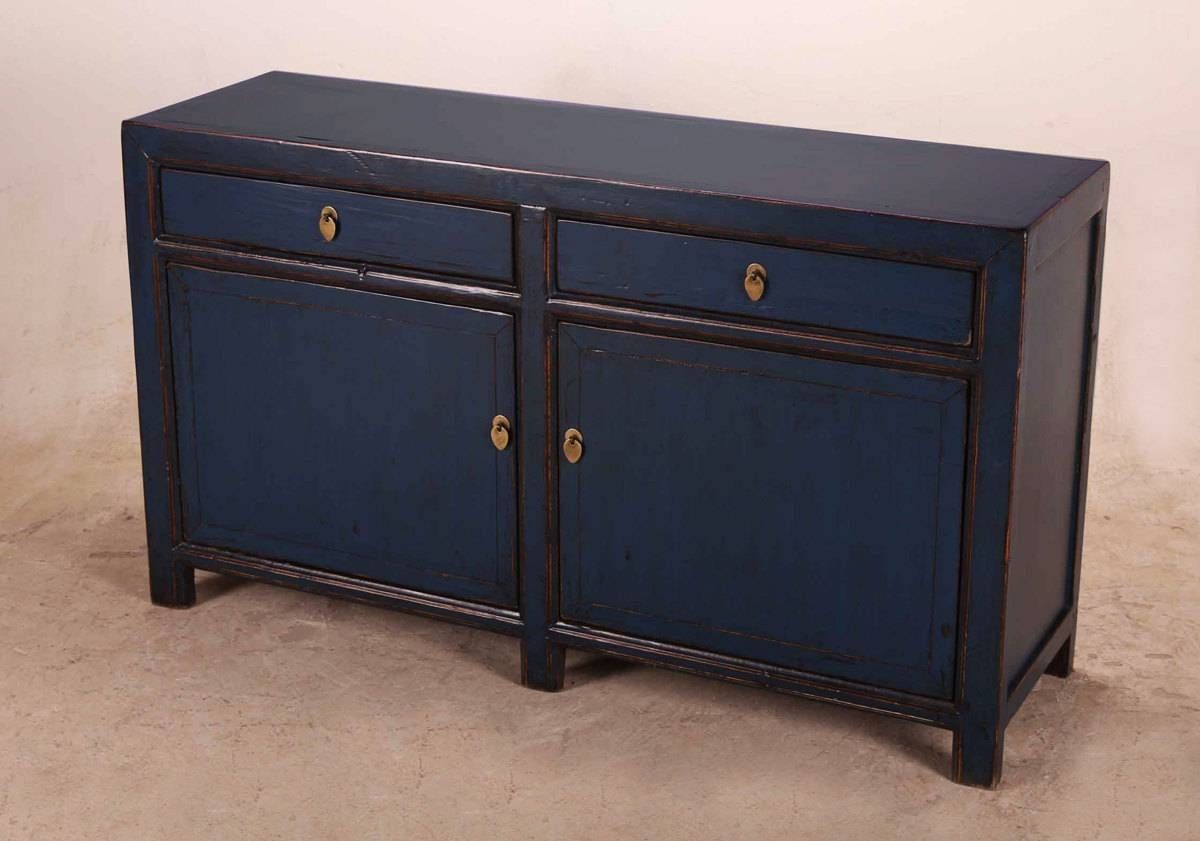 New Ideas Diy Blue Sideboard | Wood Furniture Throughout Latest Blue Sideboards (Photo 9 of 15)