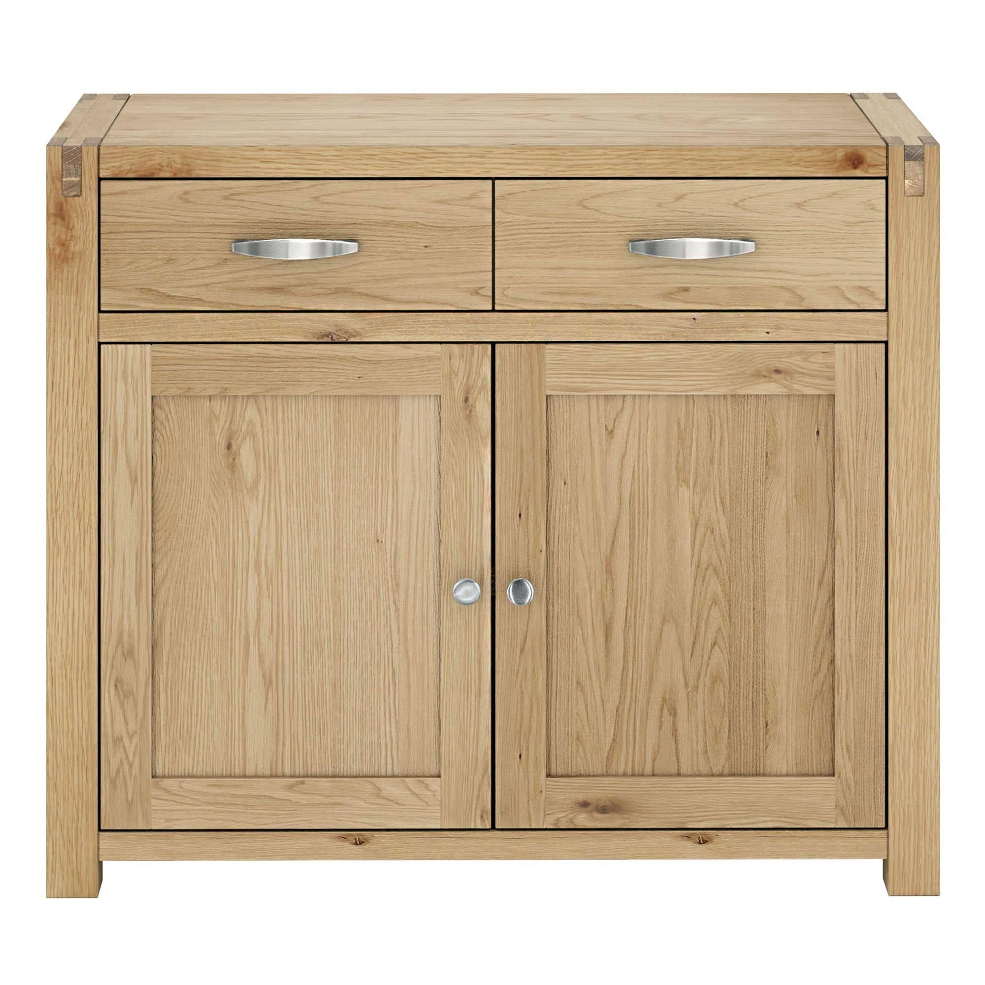 Oak Sideboards Express Delivery Alto Natural Solid Oak Large With 2017 Solid Oak Sideboards For Sale (View 4 of 15)
